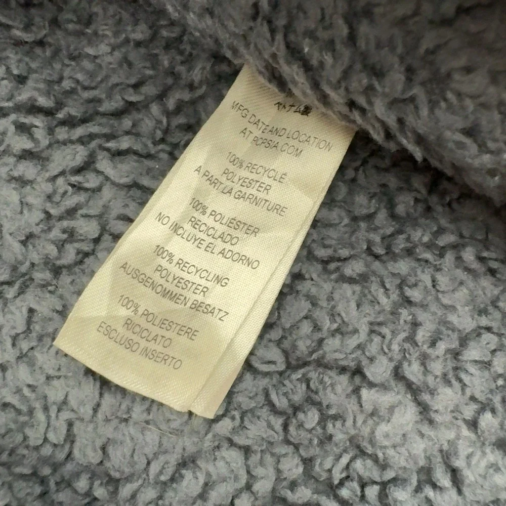 Patagonia Fleece Pullover‎ Small Grey Polyester Quarter Zip Los Gatos Gorpcore